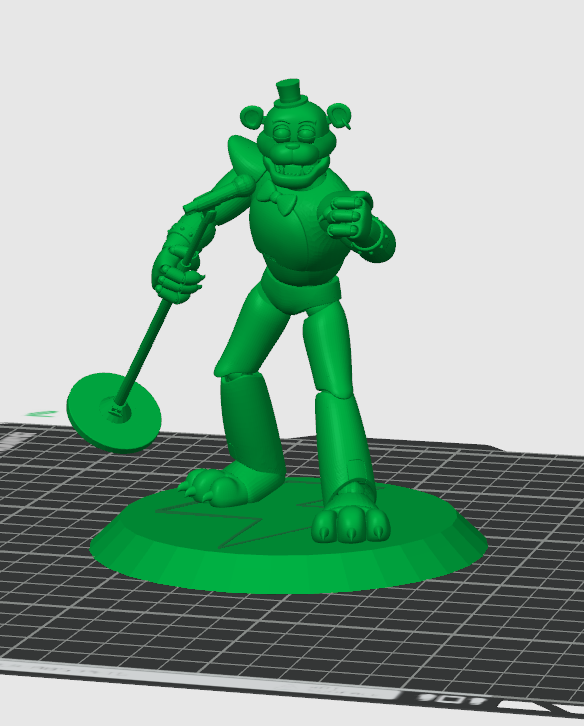 Glamrock Freddy Figurine - FNAF