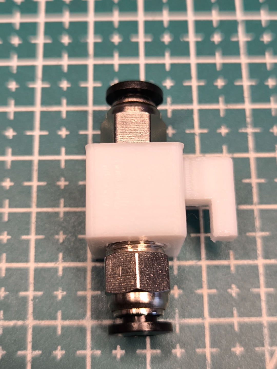 PTFE fitting PC4-M10/M6 IKEA Skadis holder (guide)