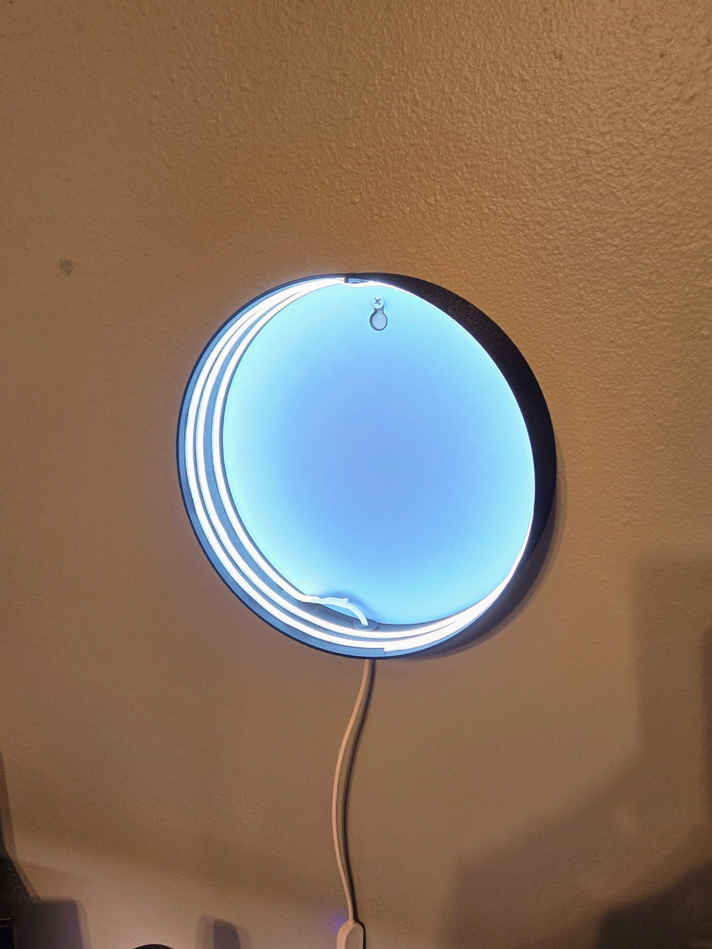 Wall Mount Box for Round Lightbox (Lens Ready)