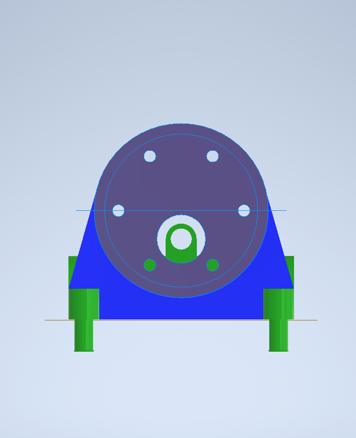 motor mount on LEG0 technic.