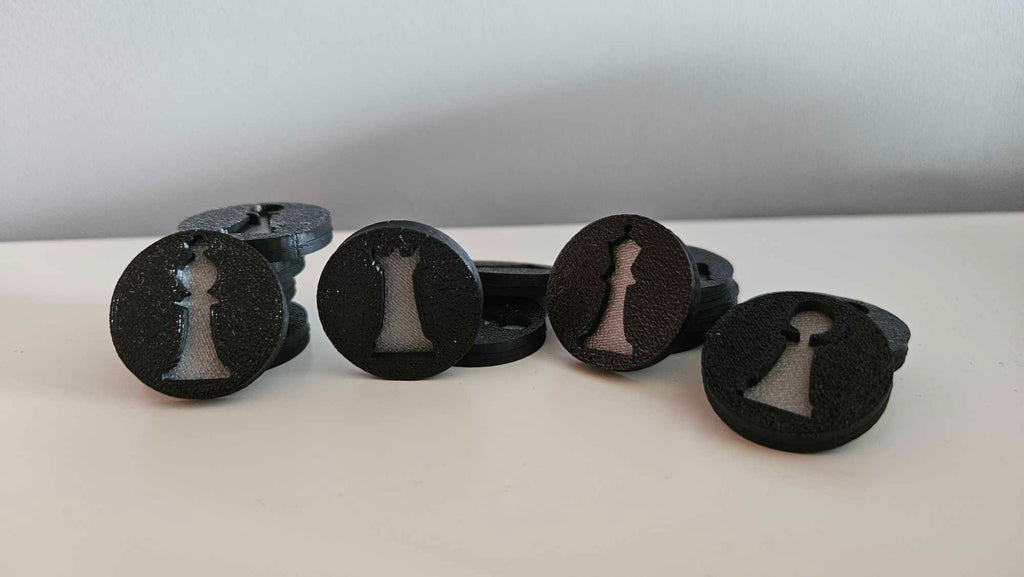 Chess figures, pieces