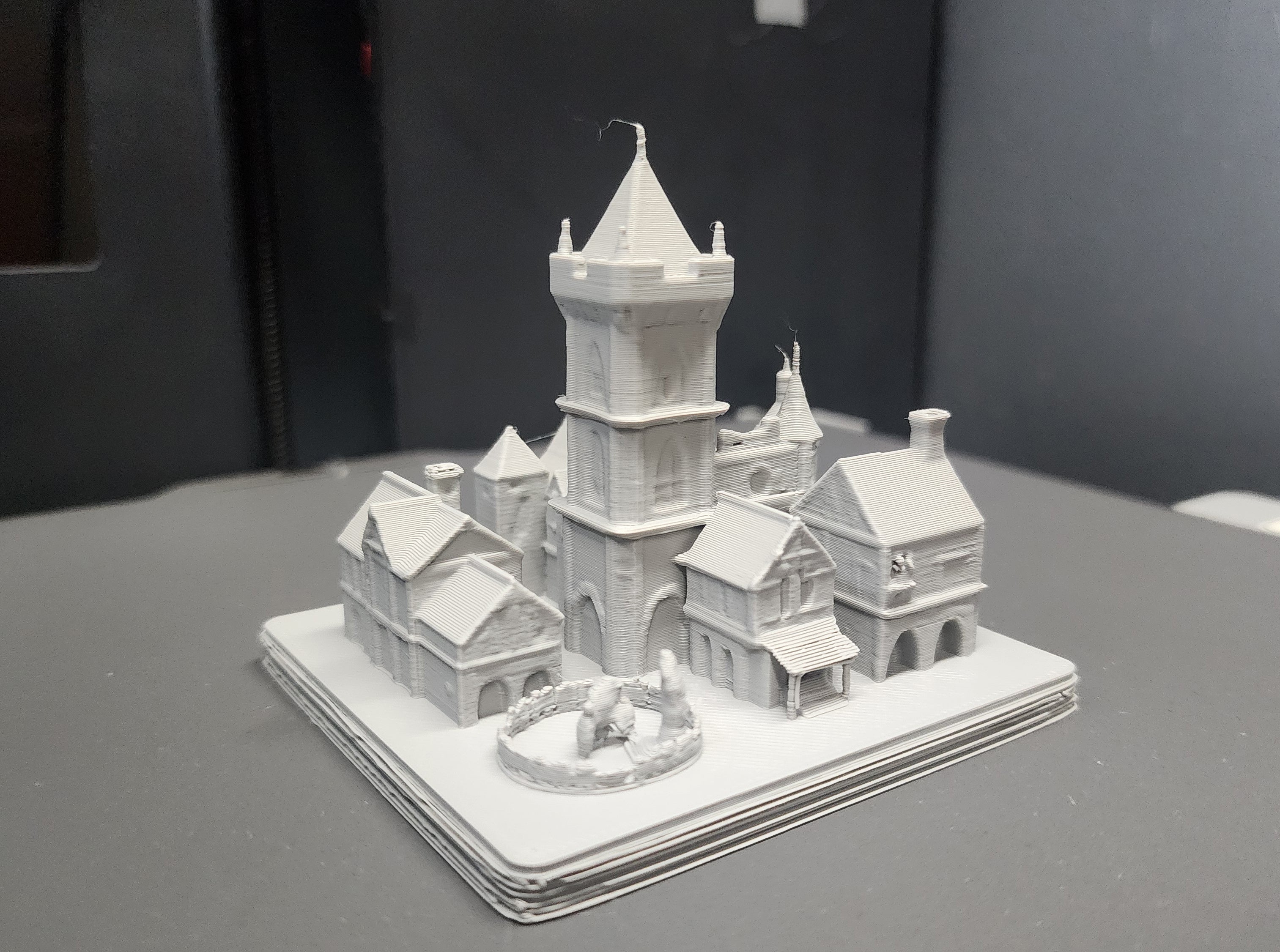 Town Square Miniature - No Supports
