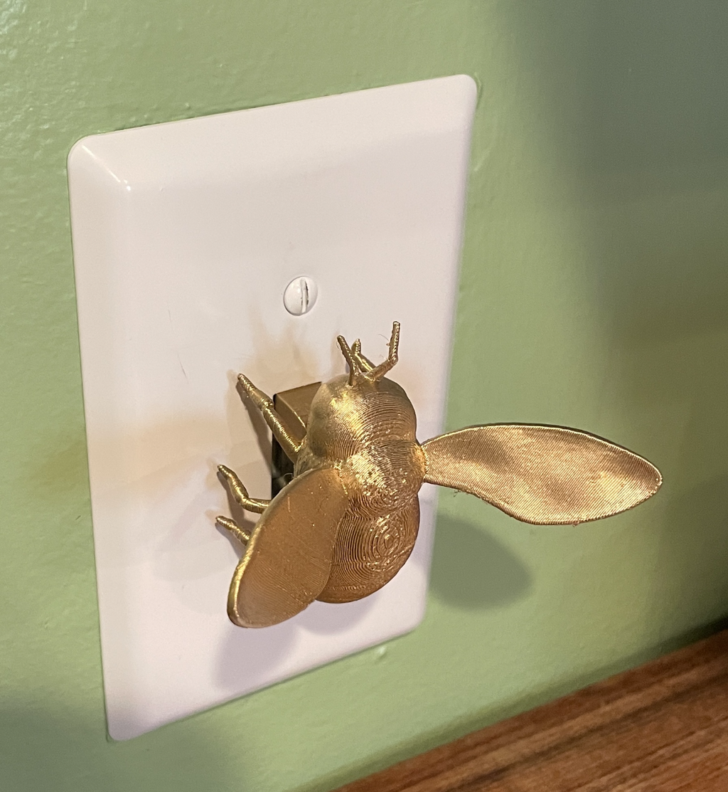 Bee Light Switch Slide Dimmer Knob