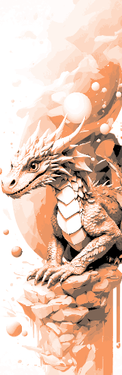 Dragons are always watching and learning our ways - Set of 3 Bookmarks