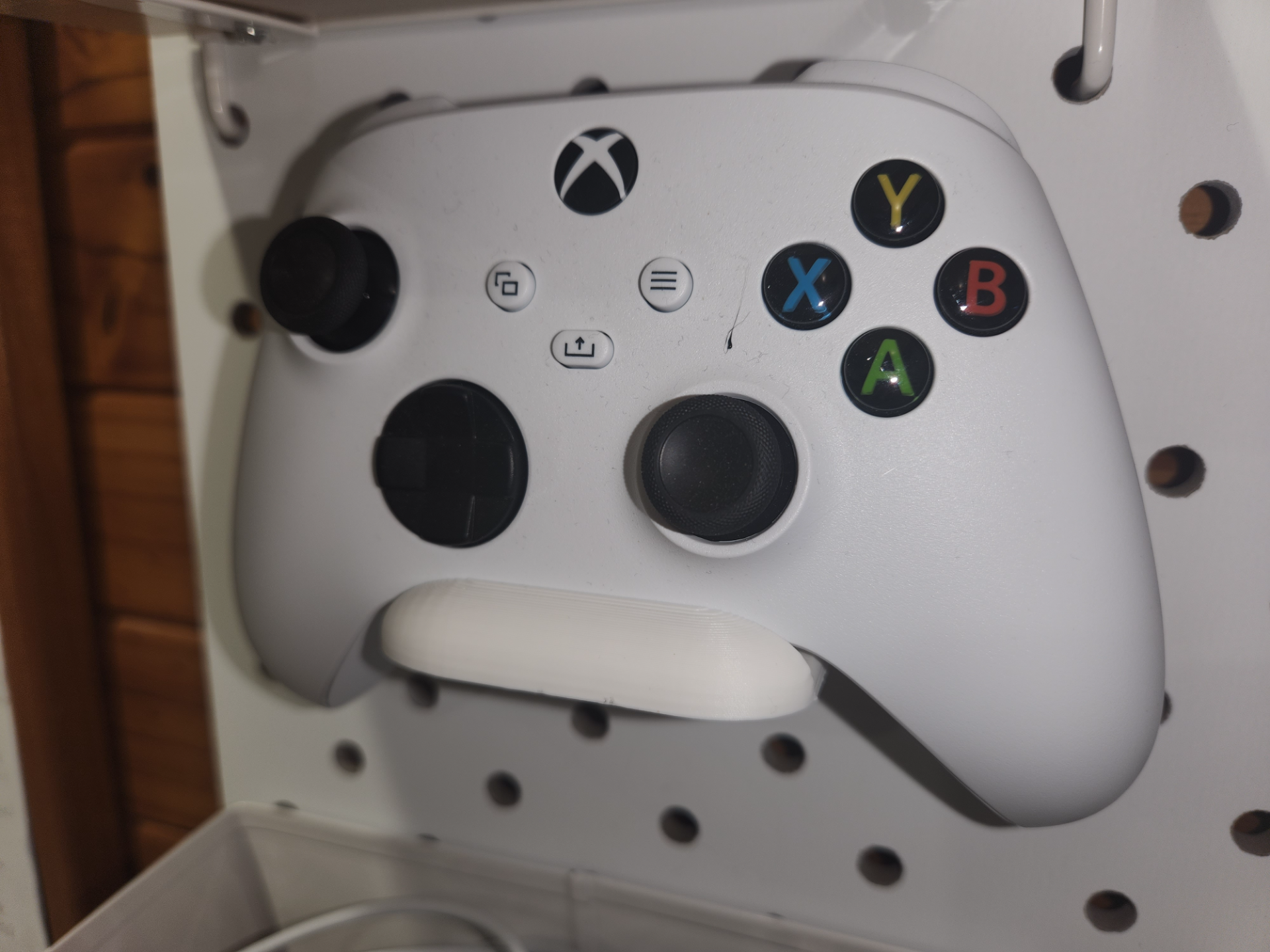 Kmart Pegboard XBOX Controller stand