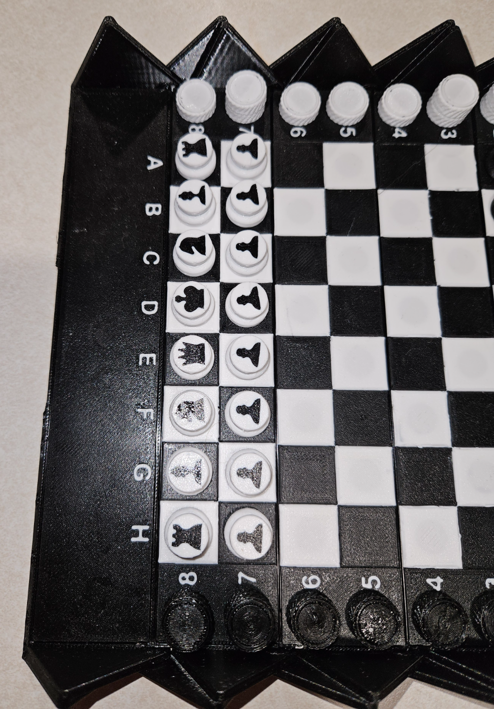 Roll-up Chess/Checker - magnetic