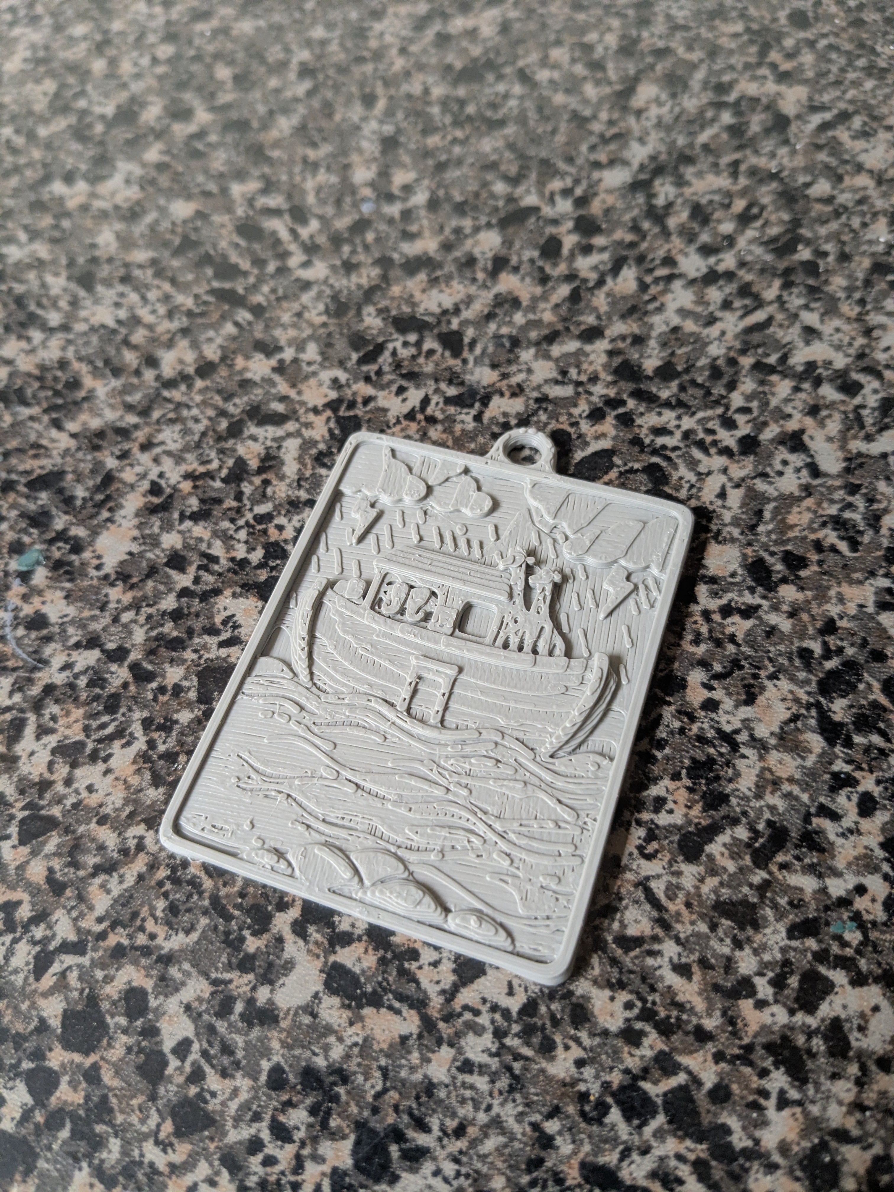 Noah's Ark Biblical Keychain/Ornament