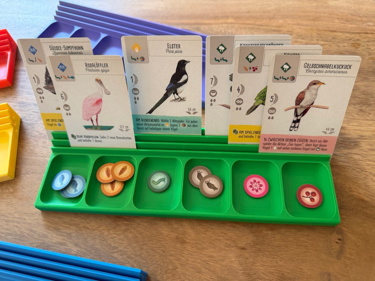 Board Game Organizer – Token Trays & Card Holder