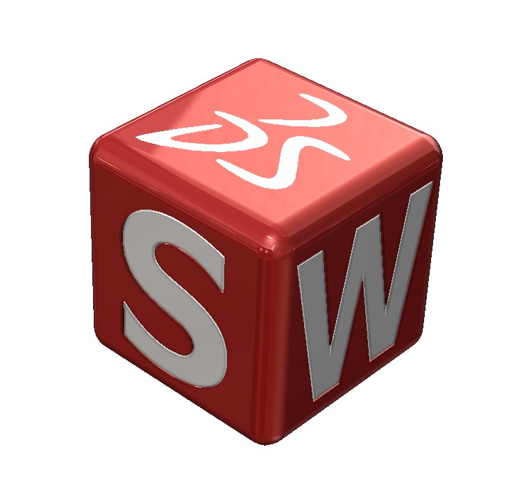 SolidWorks Logo Calibration Cube (Unofficial)