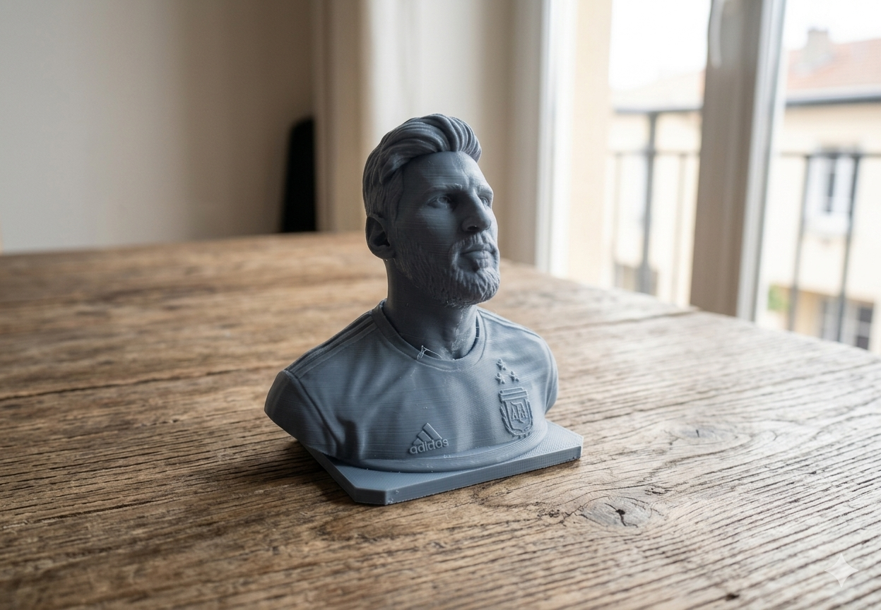 Estatua de Messi
