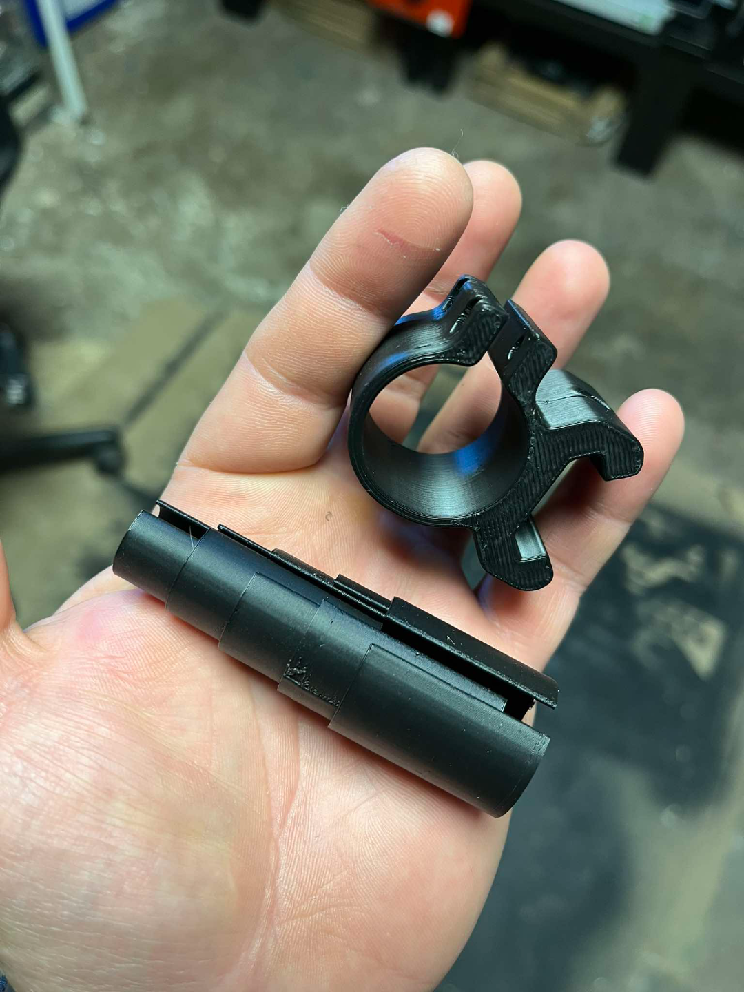 Airsoft Flashlight Holder for R.I.S.