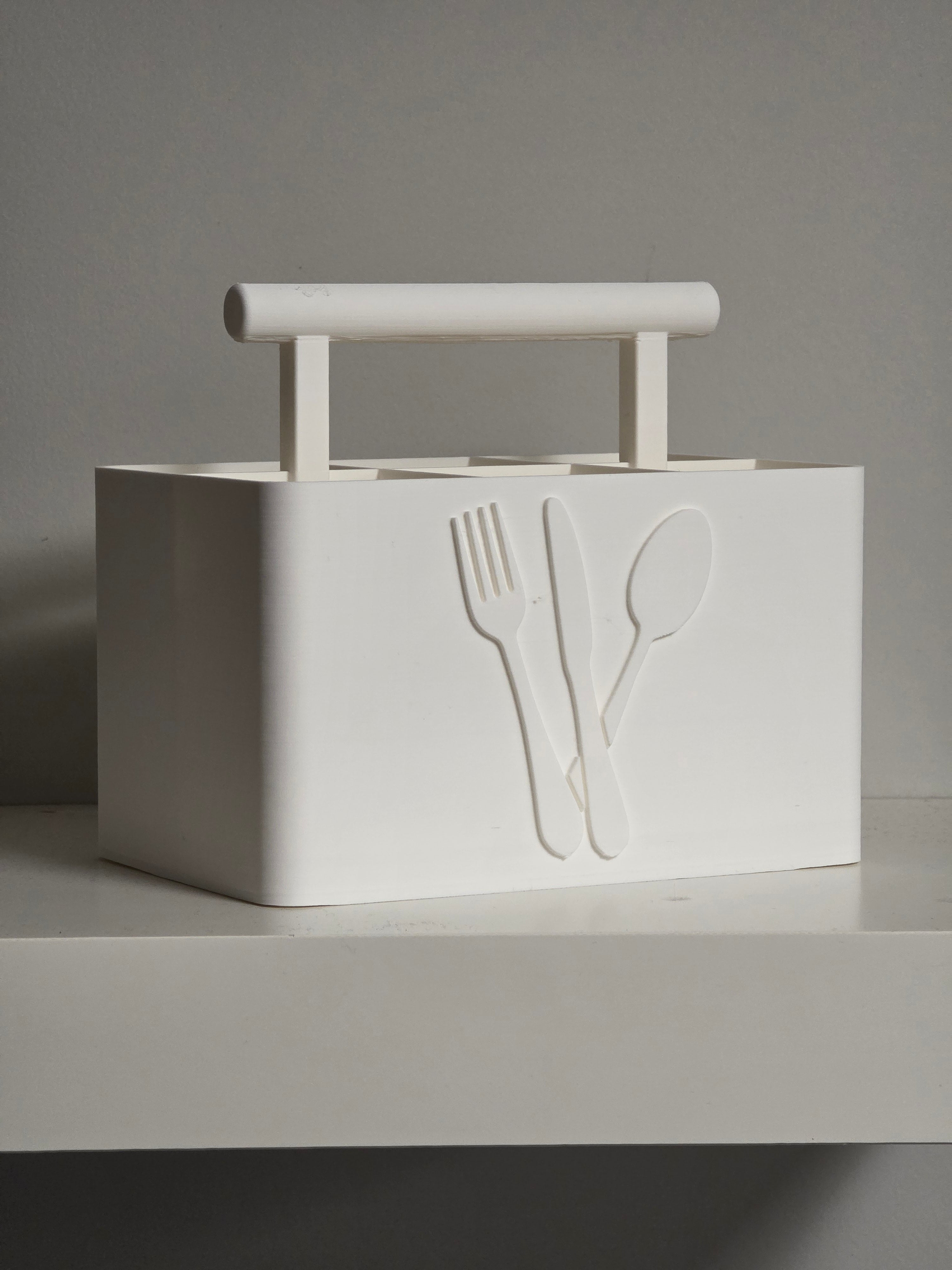 Cutlery Basket with Handle – Picnic Organizer