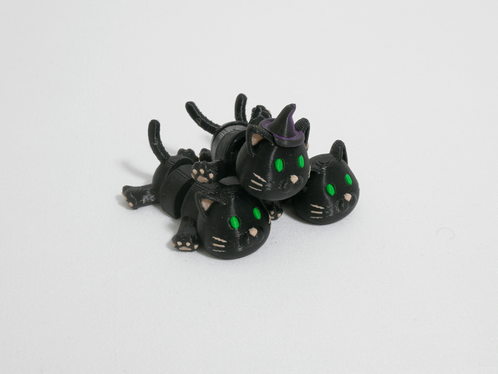 Articulated Pocket Pets – Black Cat