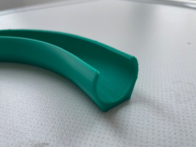 HOSE CURVE GUIDE FOR DISHWASHER OR WASHING MACHINE