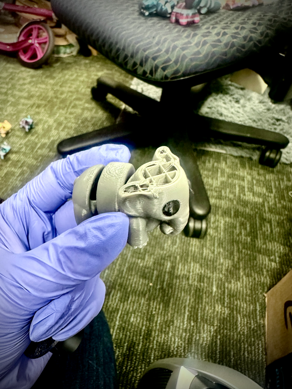 Tiny Top Hat for Broken Prints