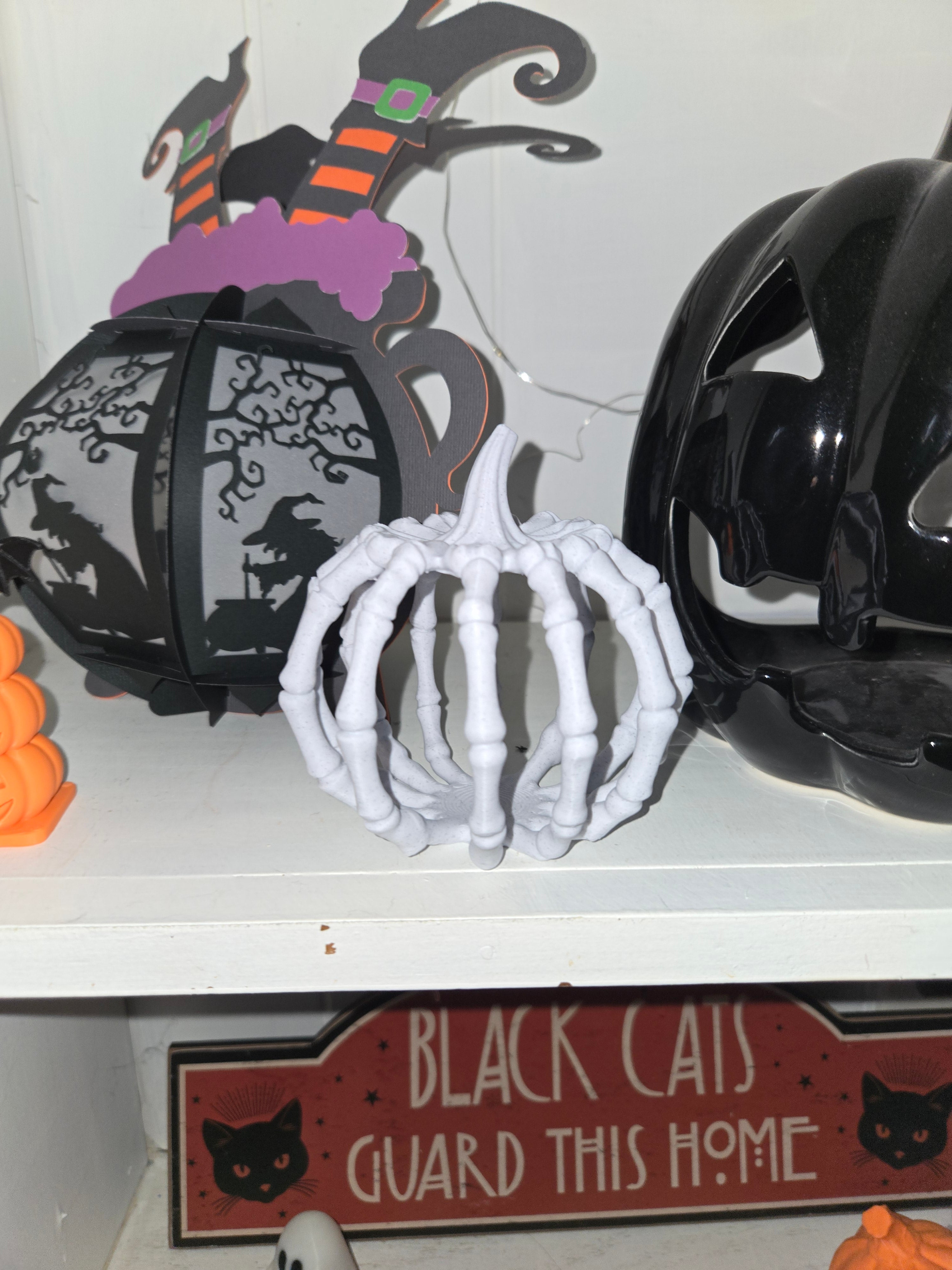 Bone Lattice Pumpkin - Commercial Use