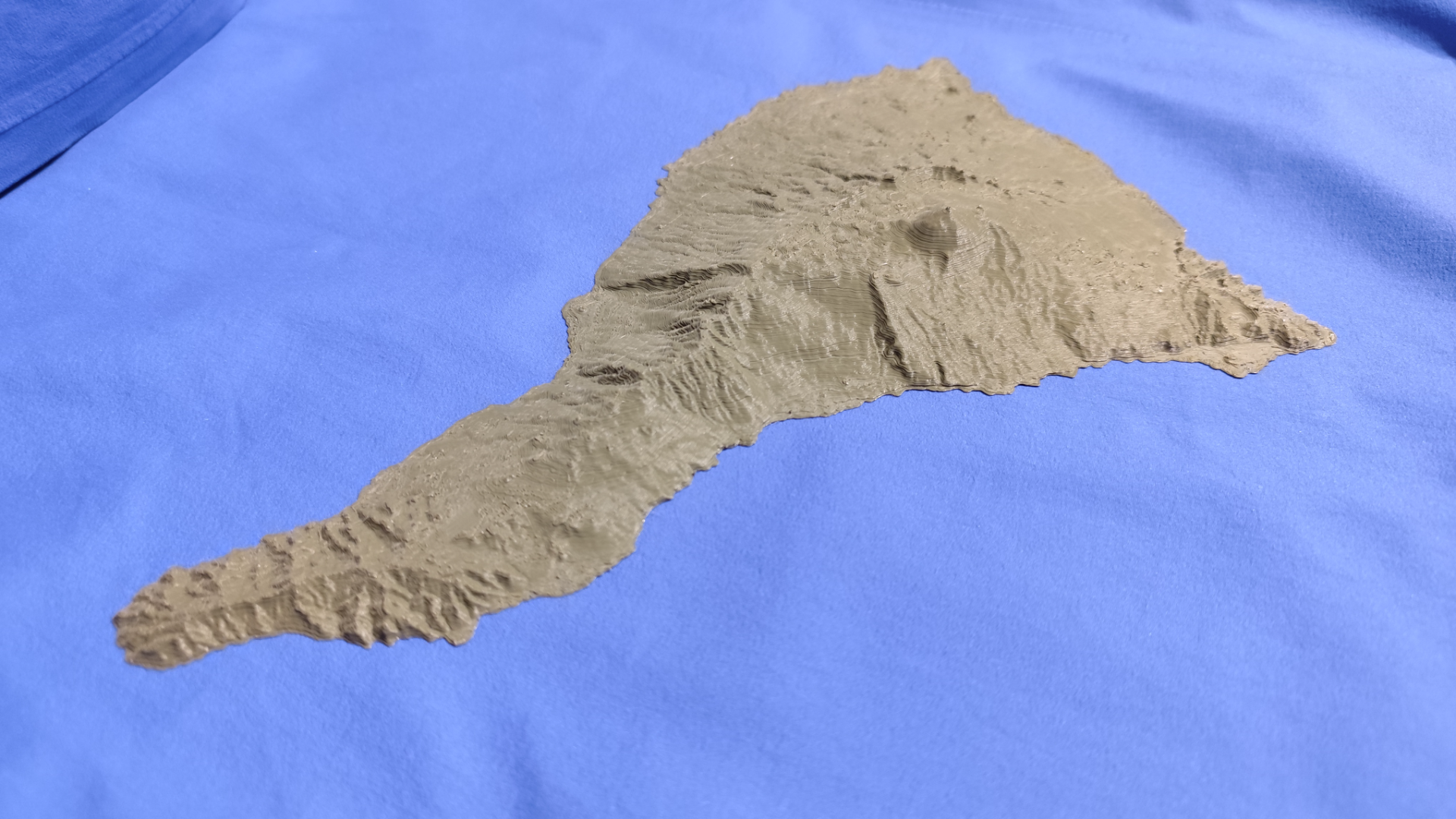 Tenerife - 3D model (SRTM)