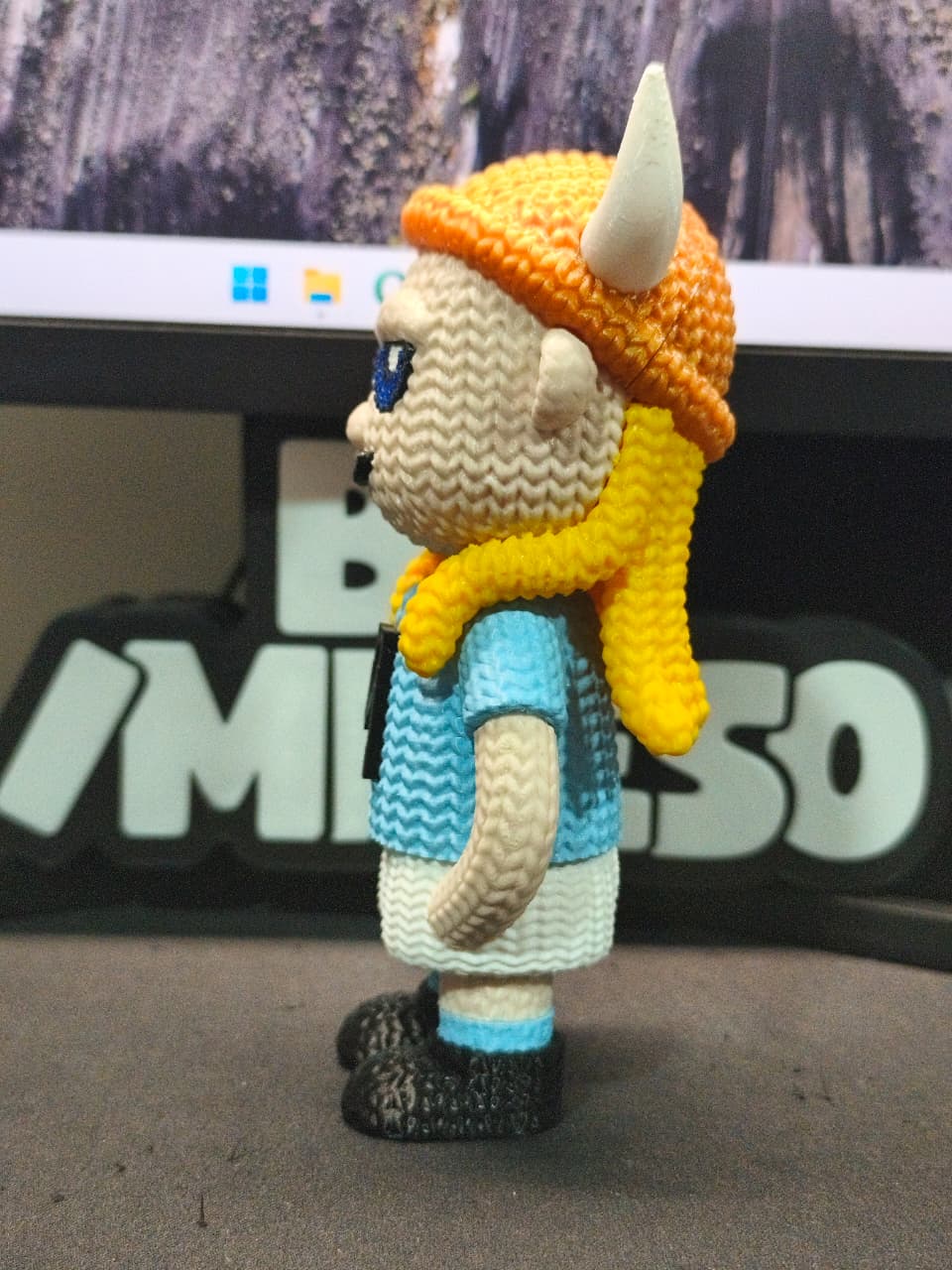 Erling Haaland Viking - Amigurumi/Crochet