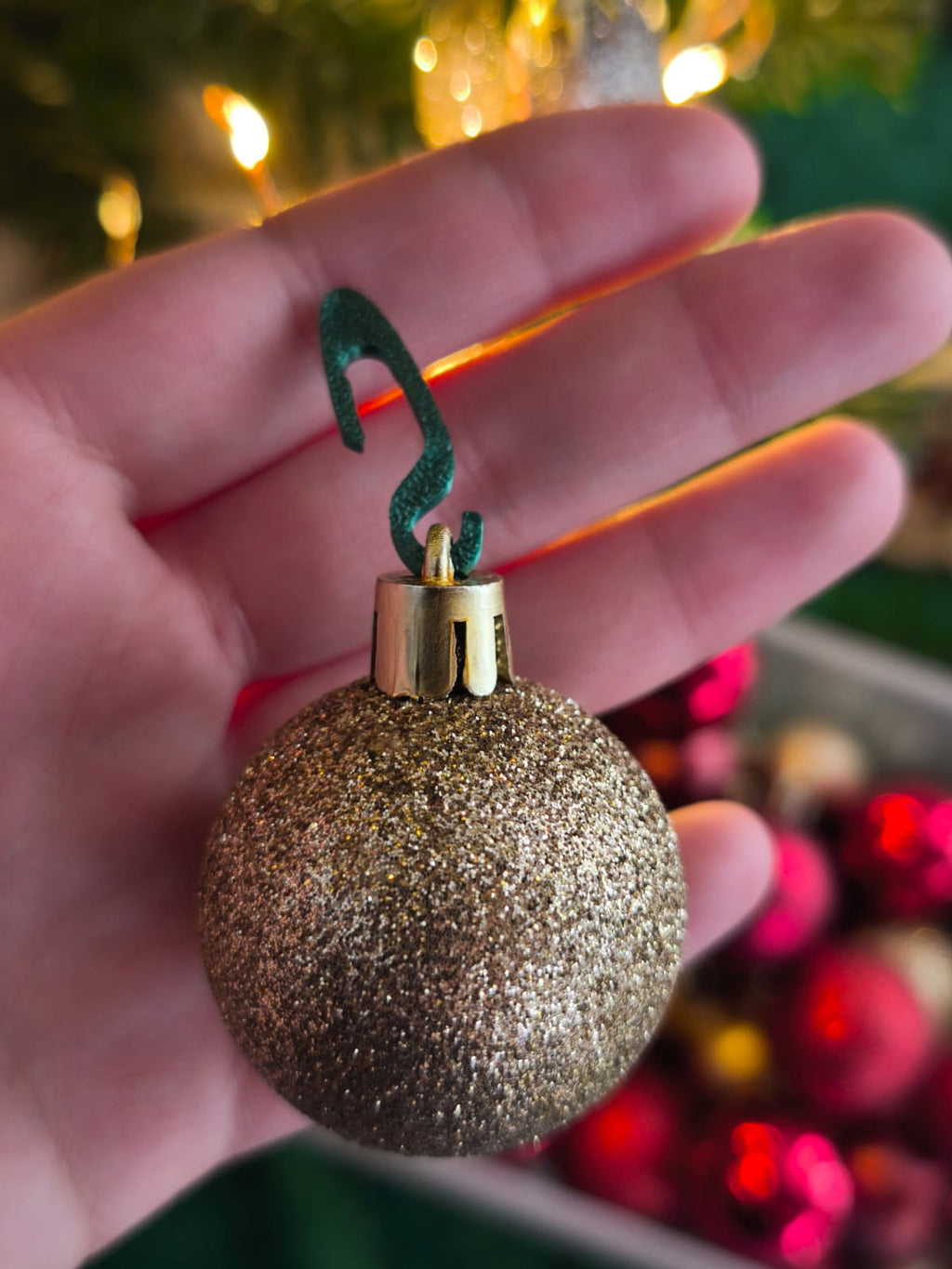 Gancho para bolas de Natal