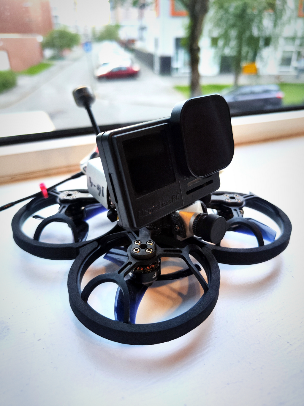 Naked GoPro 9 Telesin ND Adapter