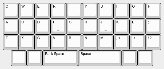 PetruziaMini - 40% Handwired Mechanical Keyboard