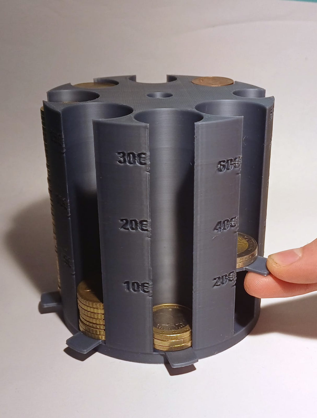 Coin Holder for all Euro coins with gauges