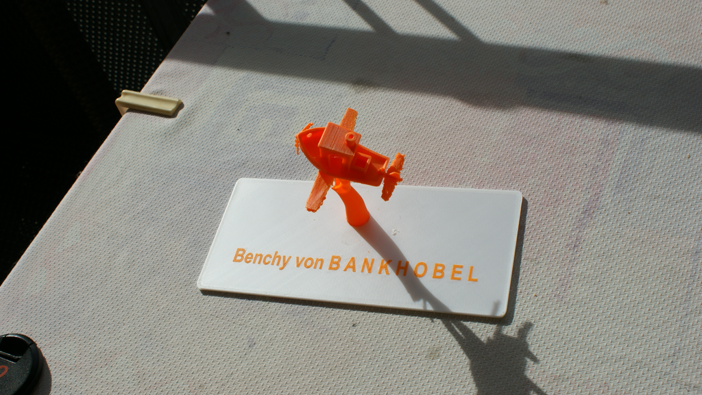 Fliegender Benchy von Bankhobel