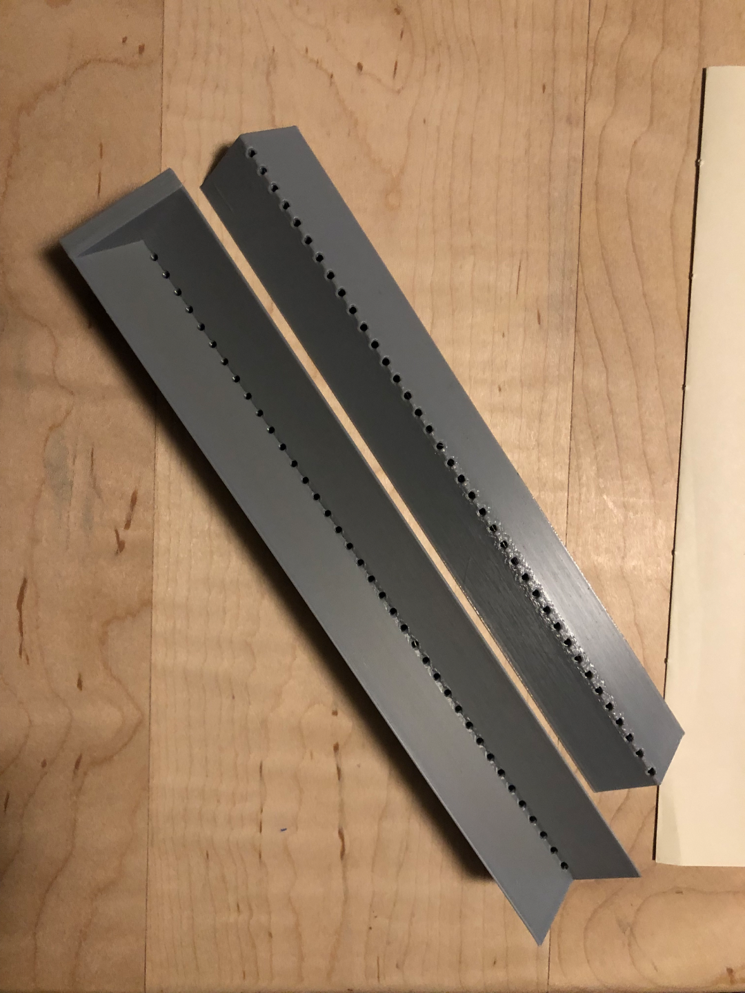 Book Binding Hole punching Jig