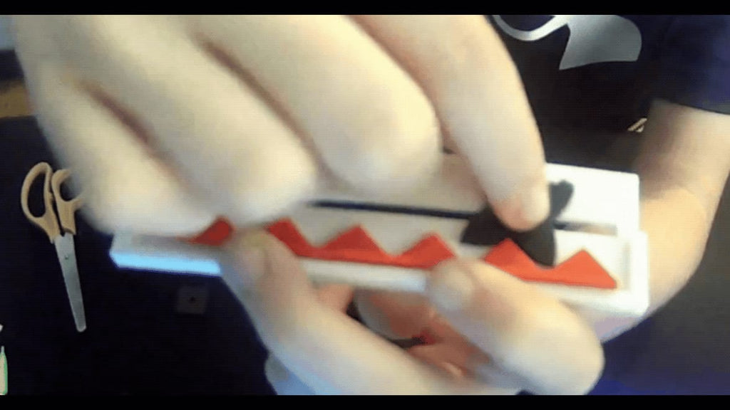 Irregular wheel demonstration model