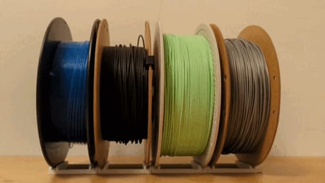 Customizable modular filament spool holder