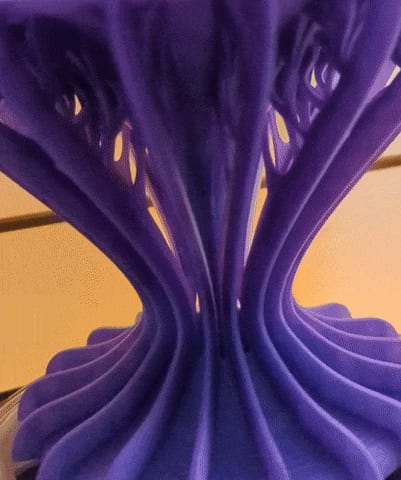Art-Nouveau Cake Plate (no supports required)