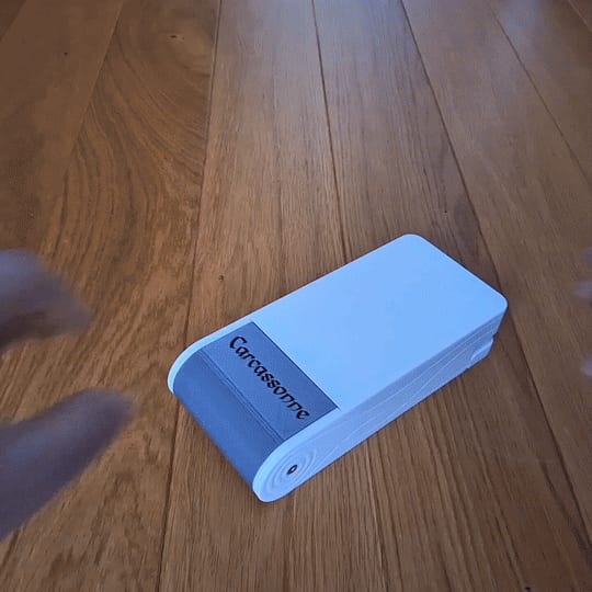 Carcassonne modular Travel/Play/Store box