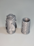 Puzzle Box / Cylinder Maze with Rose