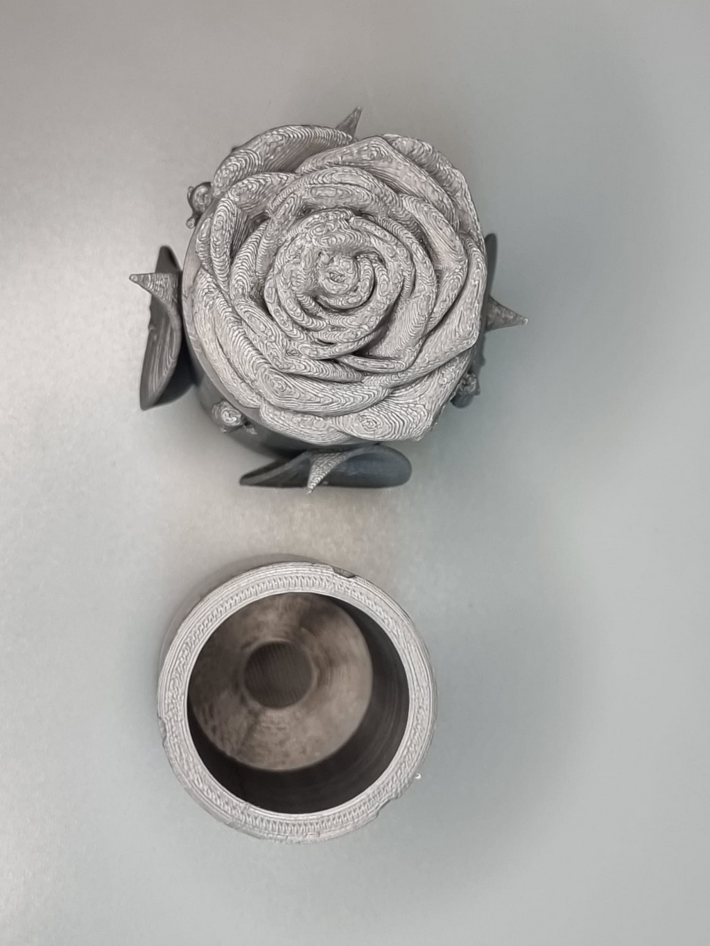Puzzle Box / Cylinder Maze with Rose