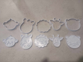 Jungle Animals Cookie Cutters and Stamps