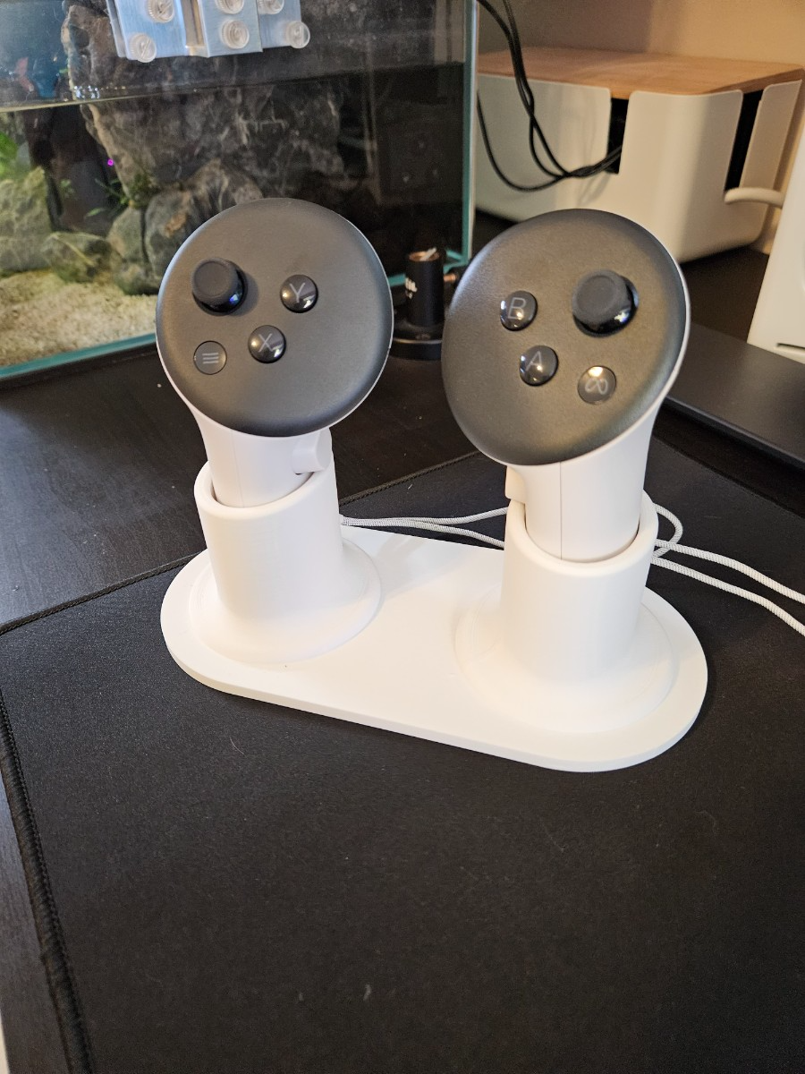 VR Controller Stand (Meta Quest 3 Compatible)
