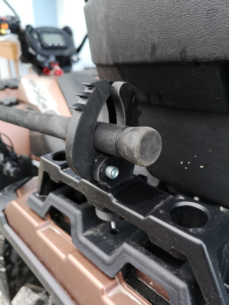 Fishing Rod Holder (Polaris ATV "Lock and Ride" Compatible)