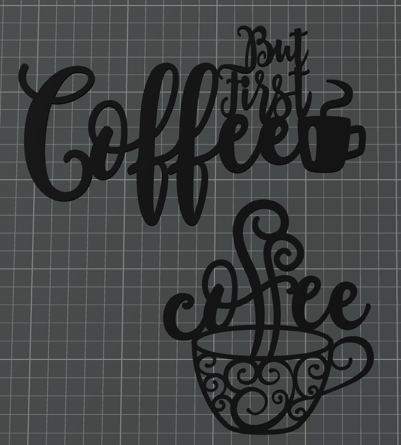 Coffee Wall Signs (Set of 2)