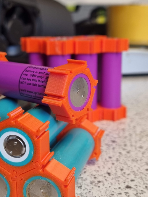 18650 Battery Bracket Holder System