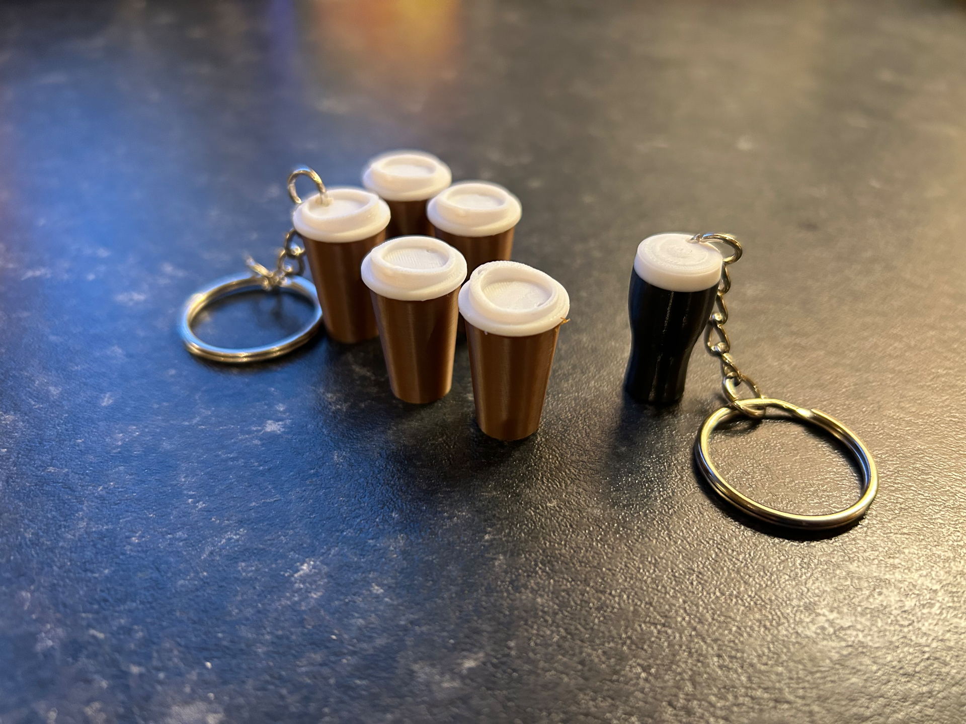 Coffee Cup Keychain