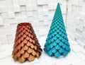 Crystal Tree & Spiral Vase - Holiday Decor
