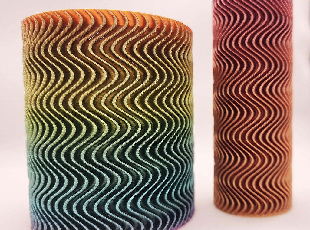 Wavy Spiral Vase Set