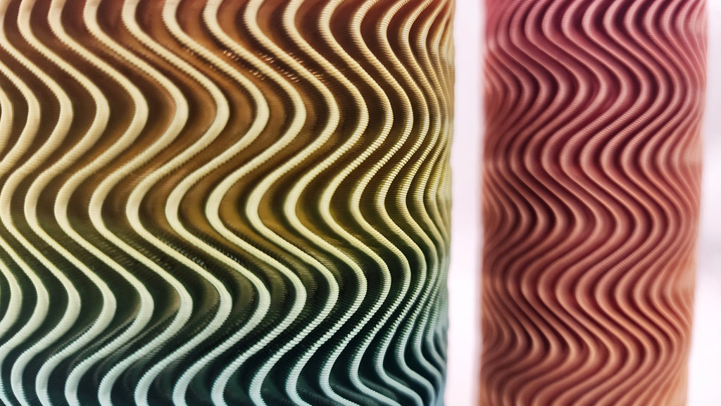 Wavy Spiral Vase Set
