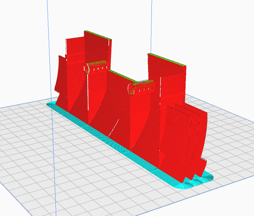 RC Car 1:10 Diffuser (HPI RS4 Sport3)
