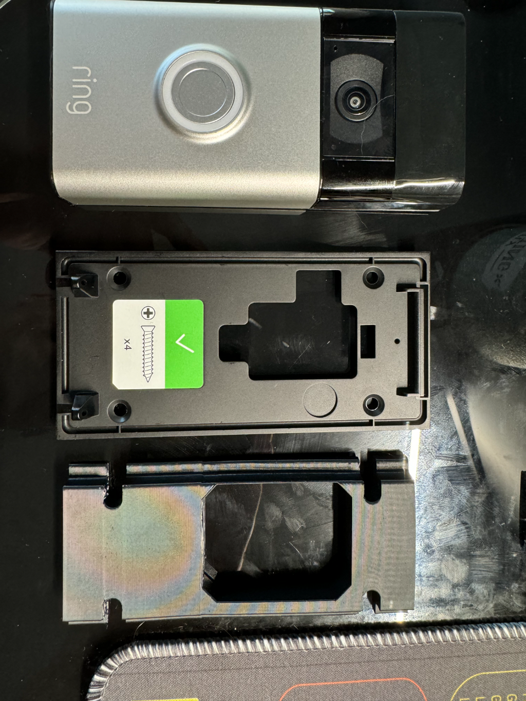 Ring Doorbell Wedge for Small Mounting Areas