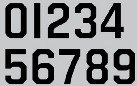 Numbers Zahlen Deko Geburtstag