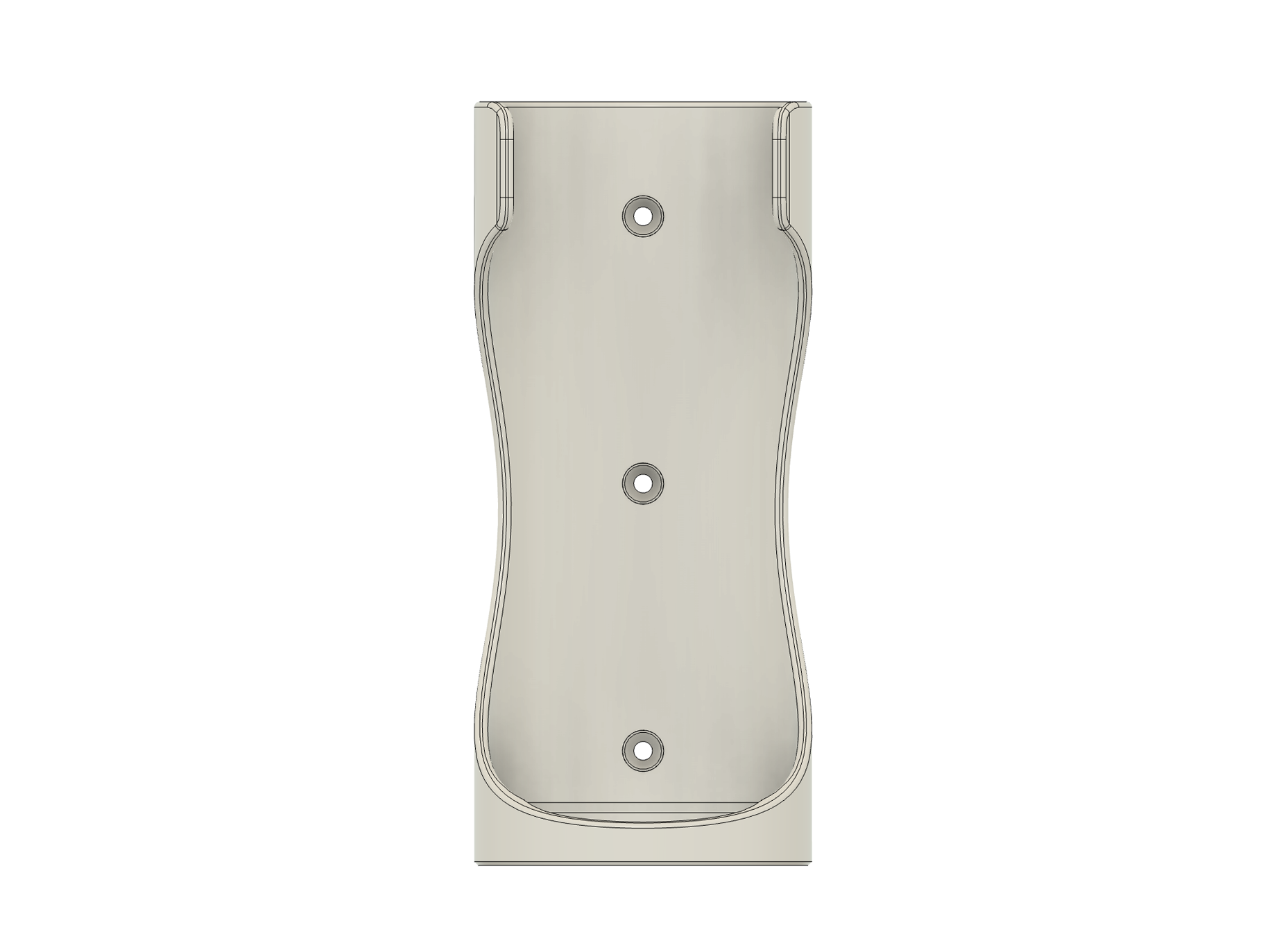 Fire Extinguisher Wall Mount (parametric)