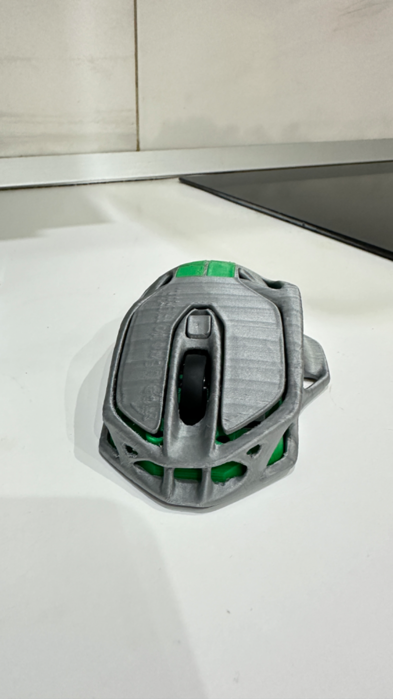 Wireless Mouse 002 - rounded rear logo bambu lab