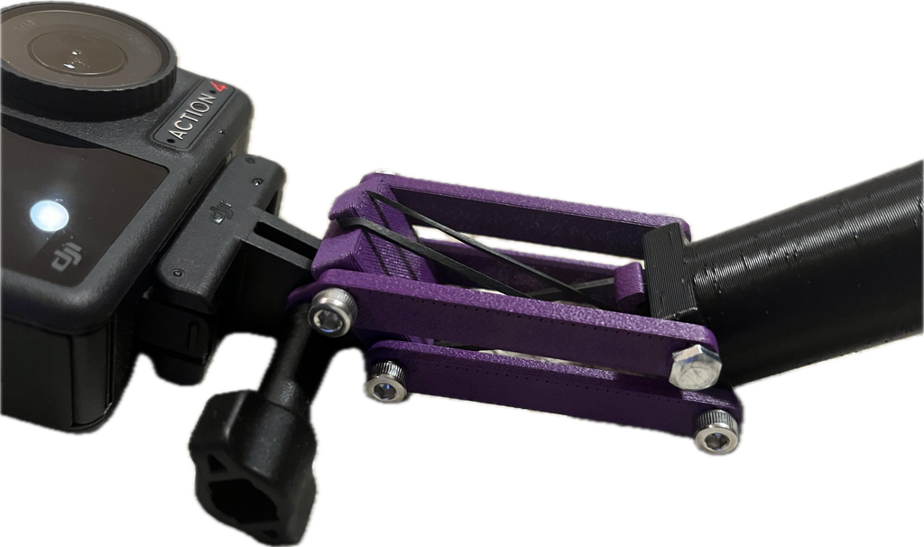 Action camera gimbal