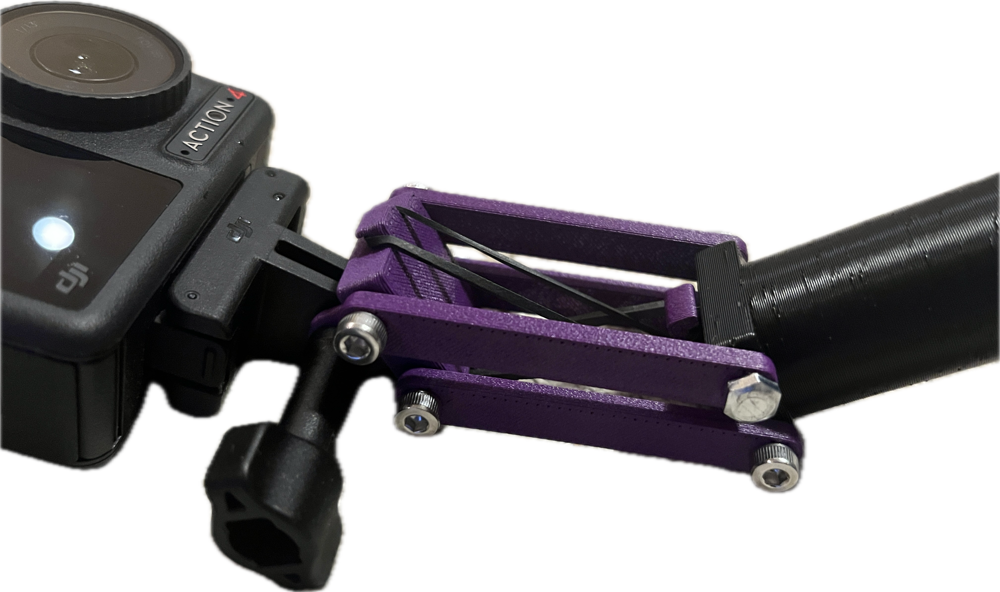 Action camera gimbal